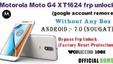 Moto G4 XT1624 FRP Unlock (Google Account Remove)