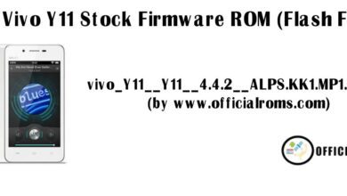Vivo Y11 Flash File Stock Firmware ROM