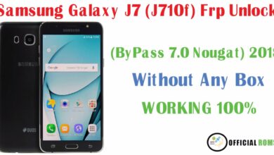Samsung Galaxy J7 j710f Frp Unlock Solution 2024