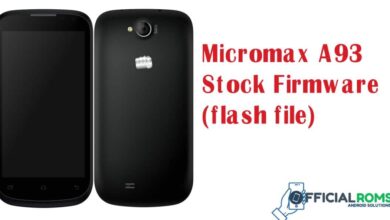 Micromax A93 flash file Stock Firmware 2024