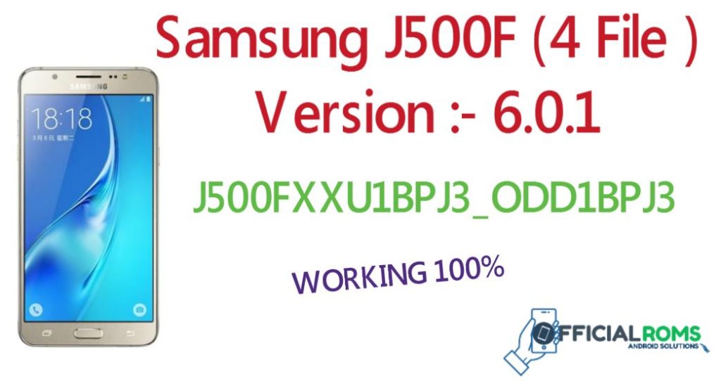 Samsung J500FXXU1BPJ3 Flash File