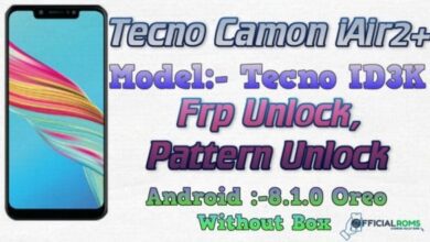 Tecno Camon iAir2+ ID3K Flash File, Stock ROM & FRP 2024 9 Tecno Camon iAir2+ ID3K Flash File, Stock ROM & FRP 2024
