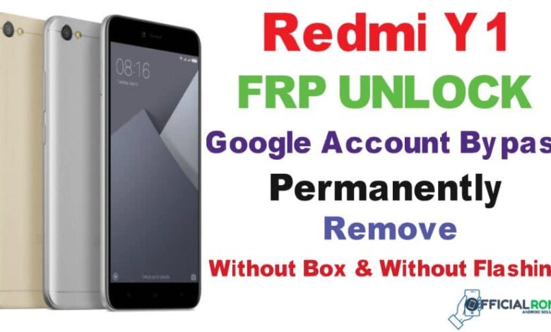 Redmi Y1 Frp Unlock (Google Account Bypass) Remove