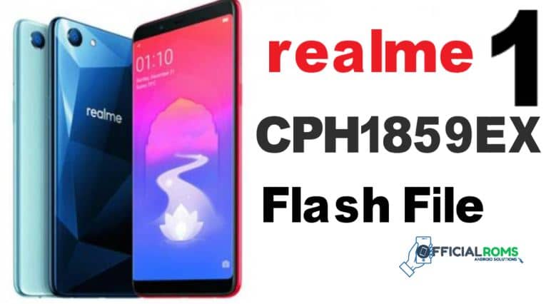 Oppo Realme 1 CPH1859 Flash File (Stock ROM)