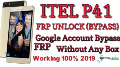 Itel P41 Frp Unlock 7.0/8.1 Using Android Fastboot Reset Tool