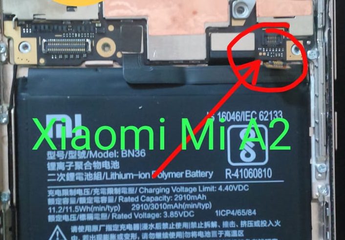 Xiaomi-Mi-A2-EDL-Mode-PINOUT-Xiaomi-Mi-A2-Test-Points