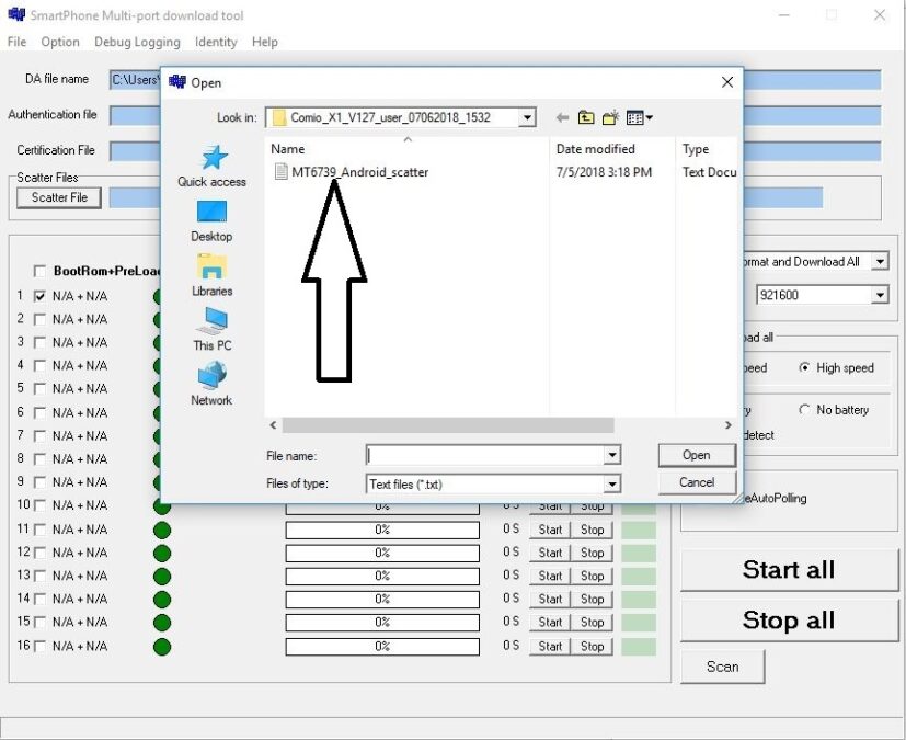 How to use SP MultiPort Download Tool 6 SP Multi Flash Tool