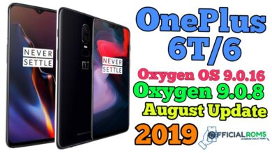 OxygenOS 9.0.16/9.0.8 Update for OnePlus 6T/6 August Patch 3 OxygenOS 9.0.16/9.0.8 Update for OnePlus 6T/6 August Patch