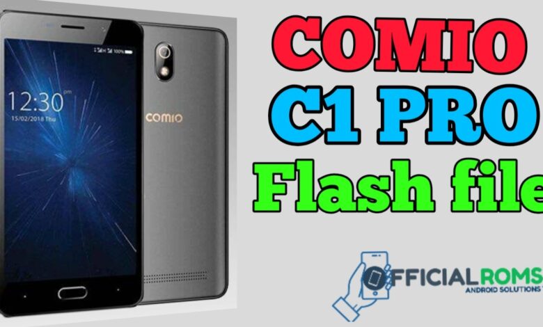 Comio C1 Pro Flash File Tested (Stock Rom)