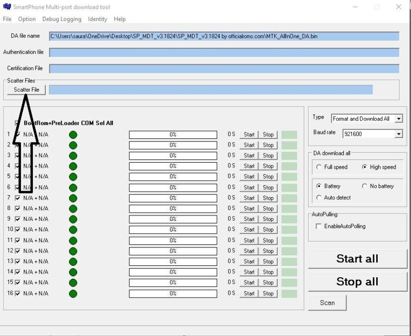 How to use SP MultiPort Download Tool 5 How to use SP MultiPort Download Tool