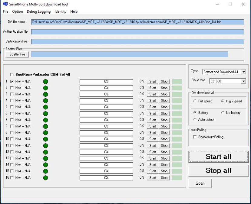 MTK SP Multi Port Download Tool (all versions) 2024