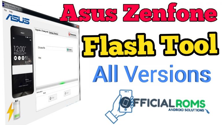 Download Asus Flash Tool (all versions)