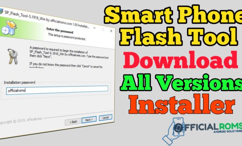 Download Smart Phone Flash Tool (all versions) Installer