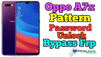 Oppo A7x Pattern Unlock Without Box Testpoint Method