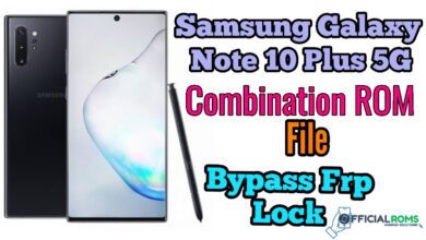 Galaxy Note 10 Plus 5G Combination Flash File