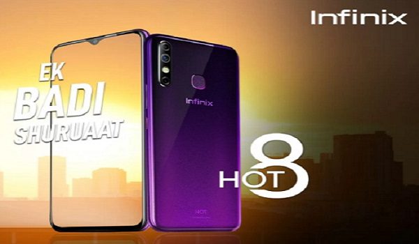 Infinix Hot 8 Price in India, Full Specs (11th September 2019)