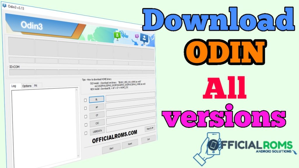 Download Odin Flash Tool (All Versions)