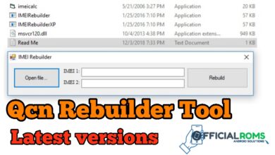 Qcn Rebuilder Tool