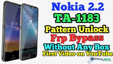 Nokia 2.2 TA-1183 Pattern Unlock frp Remove Without Any Box 4 Nokia 2.2 TA-1183 Pattern Unlock frp Remove Without Any Box