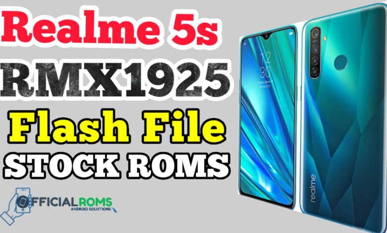 Realme 5s RMX1925 Flash File (Stock Rom) Latest Version