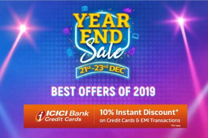 Flipkart Year End Sale December 2019: Up to 70 percent discount on mobile, shoes and branded clothes