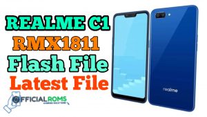 Realme C1 RMX1811 Flash File (Stock Rom) Latest File