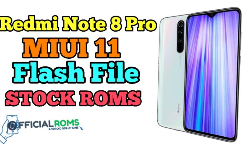 Redmi Note 8 Pro MIUI 11 Flash File (Stock Rom)
