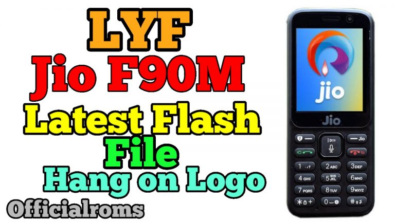 LYF Jio F90m Flash File