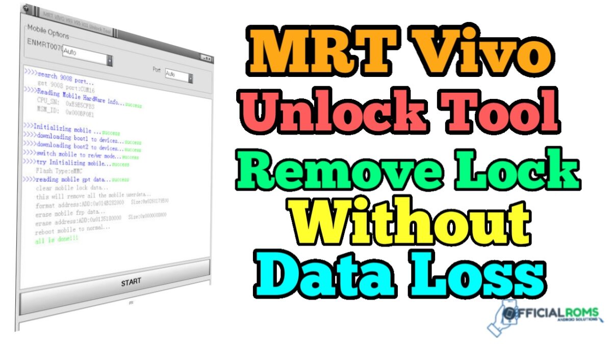 Download MRT Vivo Unlock Tool Without Data Loss
