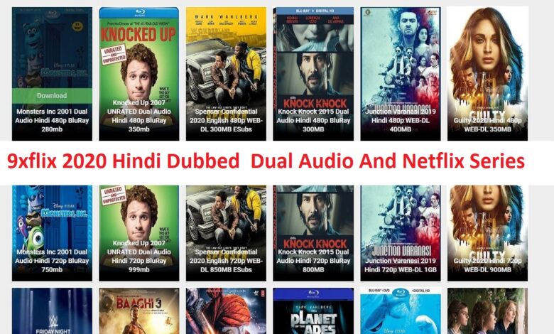 9xflix 2021 Hindi Dubbed Dual Audio And Netflix Series