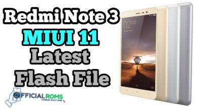 mi note 3 flash file