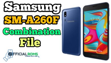 SM-A260F Combination File