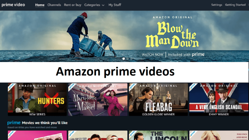 Amazon prime videos