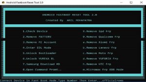 Android Fastboot Reset Tool V2.0