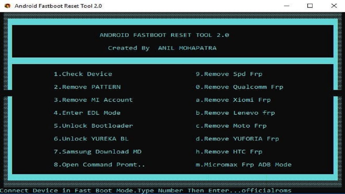 fastboot flash recovery commands