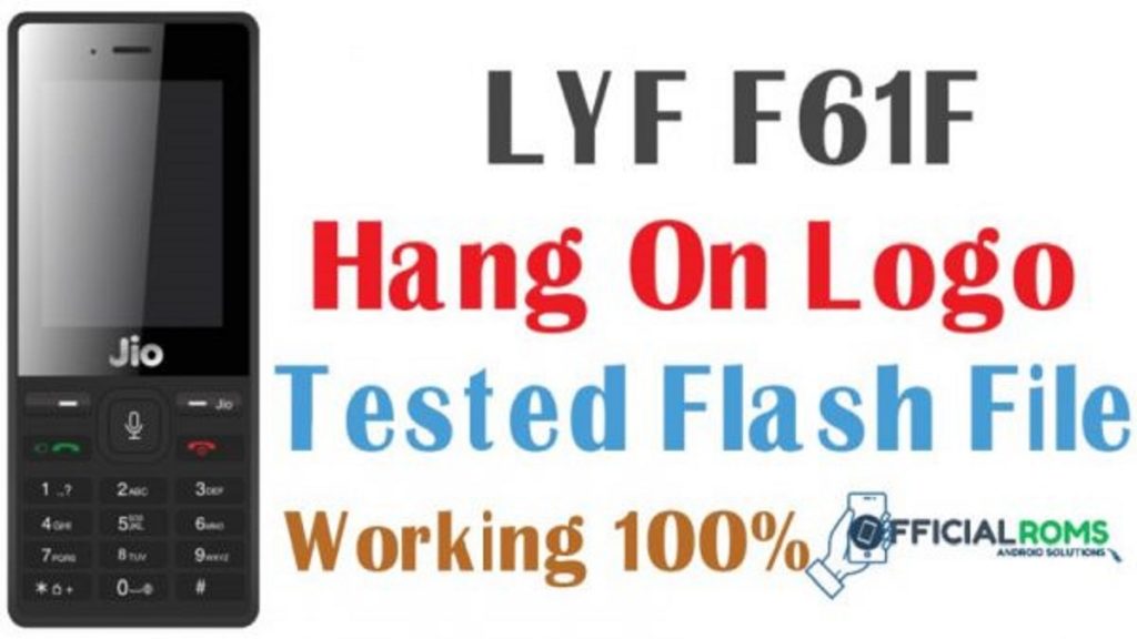 LYF Jio F61F Tested Flash File