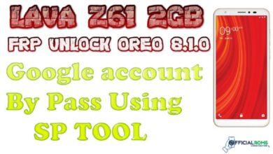 Lava Z61 FRP Unlock File Using by SP Tool With PC 2024 13 Lava Z61 FRP Unlock