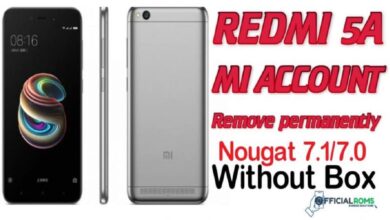 Redmi 5A Mi Account