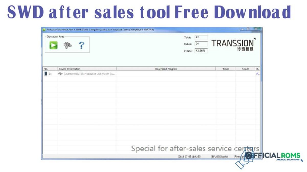 SWD after sales tool Free Download