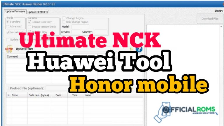 Ultimate-NCK-huawai-tool