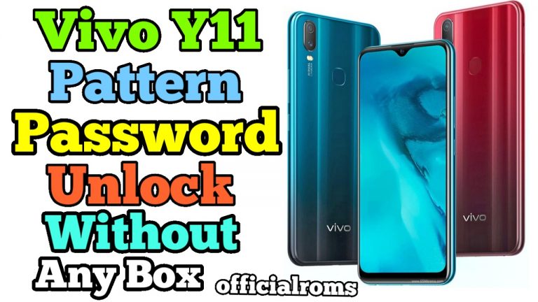 Vivo Y11 Pattern & Password Unlock Without Any Box 2020