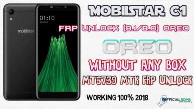 MOBIISTAR C1 MT6739 FRP UNLOCK