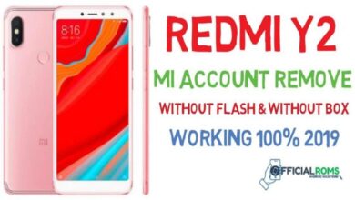 Redmi Y2 Remove