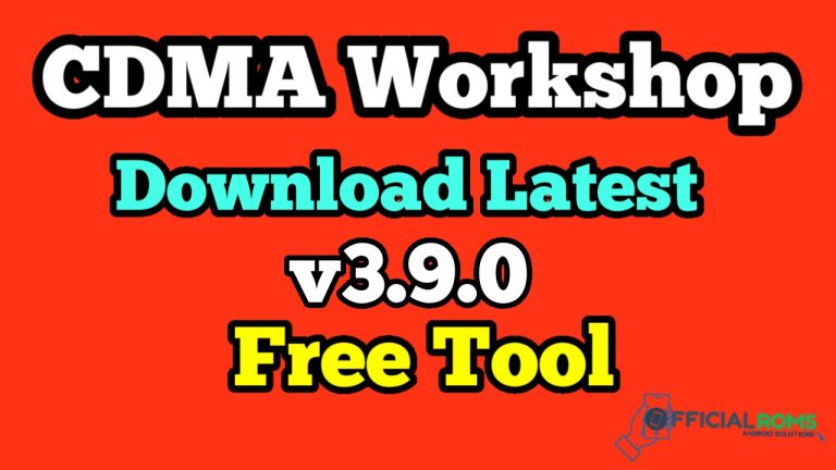 CDMA Workshop Download Latest Version V3.9.0 Free Tool