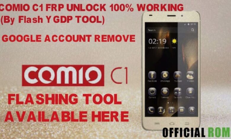 Comio C1 Stock Firmware flash file (Frp Unlock)