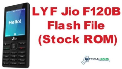 LYF Jio F120B Flash File