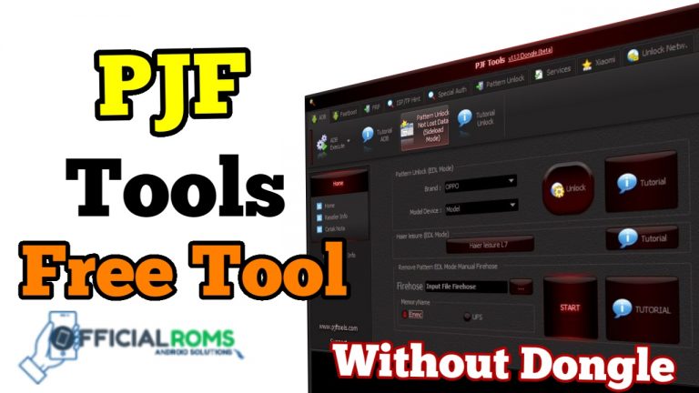 PJF Tools v1.1.3 Latest Tool Without Dongle 2020