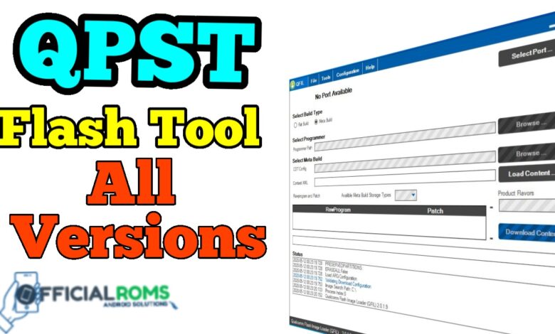 QPST Flash Tool For Qualcomm Cpu (All Version) Download
