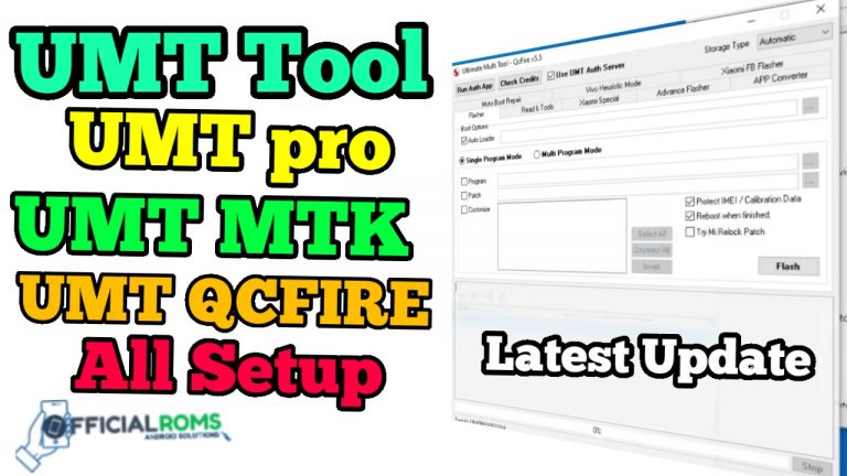 UMT Tool Pro V8.9 Dongle Setup UMT QCFire latest All version
