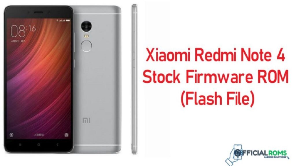 Redmi Note 4 MIUI 11 Stock Firmware ROM (Flash File)